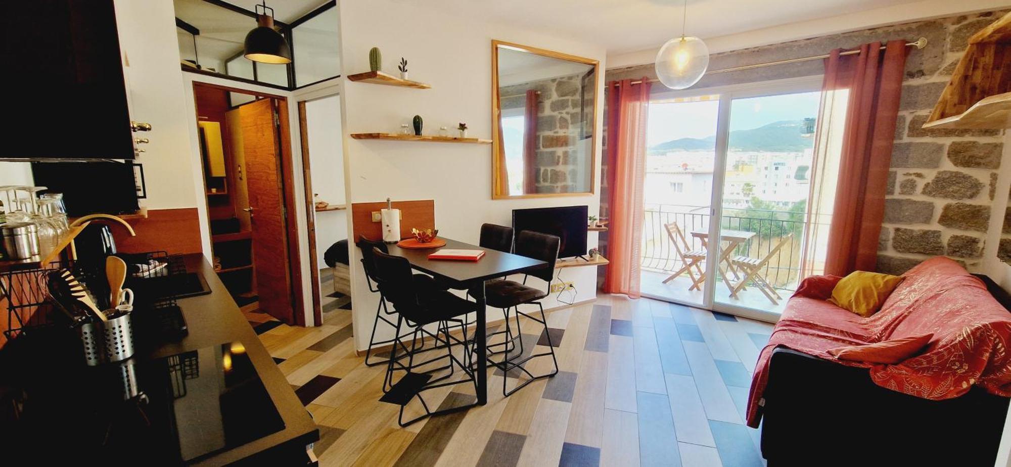 Magnifique Appartement Avec Balcon Vue Mer A L'Entree D'Ajaccio Ajaccio  Extérieur photo